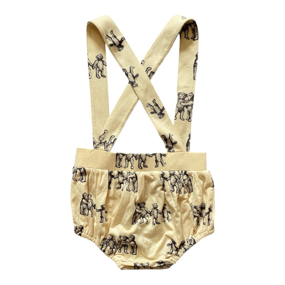 #296, kate quinn, bear print baby romper, size 18-24 mo - Picture 2 of 2